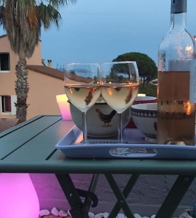 Suite Avec Tropezienne Vue Mer Hyères Kültér fotó