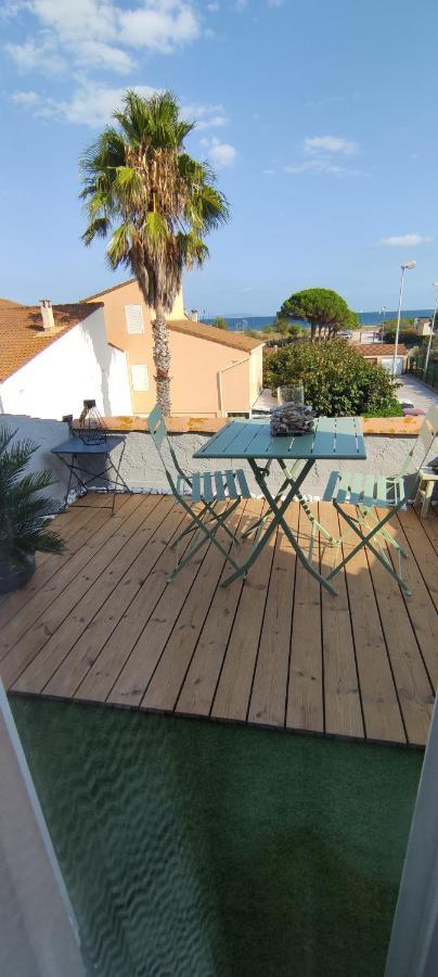 Suite Avec Tropezienne Vue Mer Hyères Kültér fotó